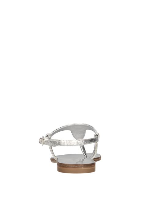 Sandali flat in pelle GREYMER | OUT 7 005 MONIA LASERARGENTO